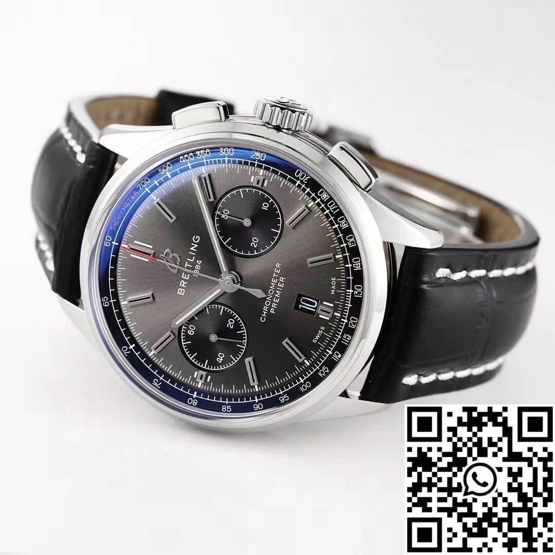 Breitling Premier B01 Chronograph AB0118221B1P1 GF Factory V2 Grey Dial