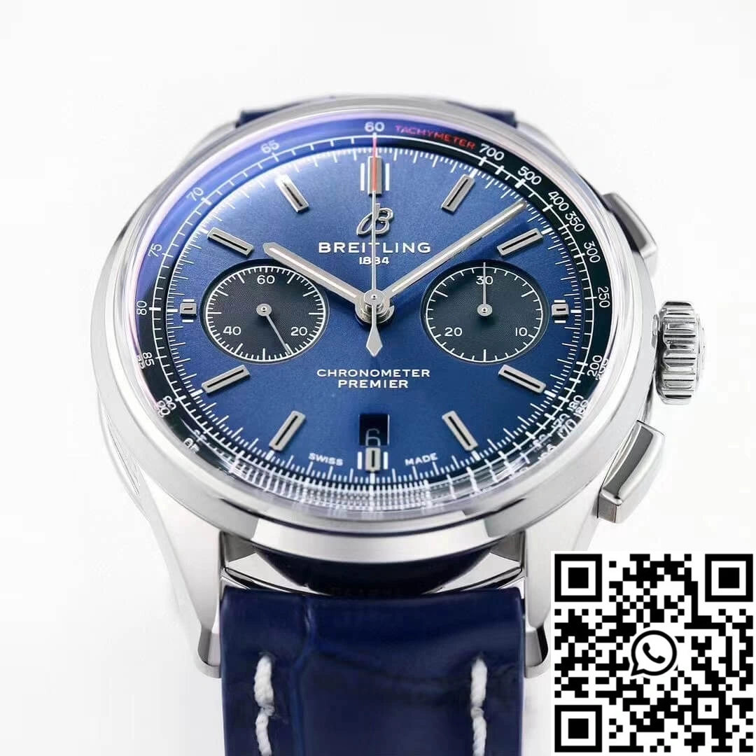 Breitling Premier B01 Chronograph AB0118221C1A1 GF Factory V2 Blue Dial