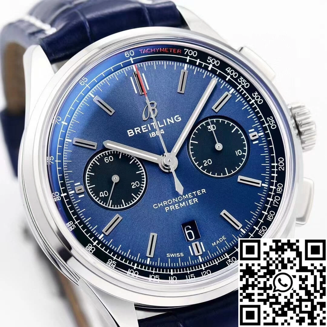 Breitling Premier B01 Chronograph AB0118221C1A1 GF Factory V2 Blue Dial