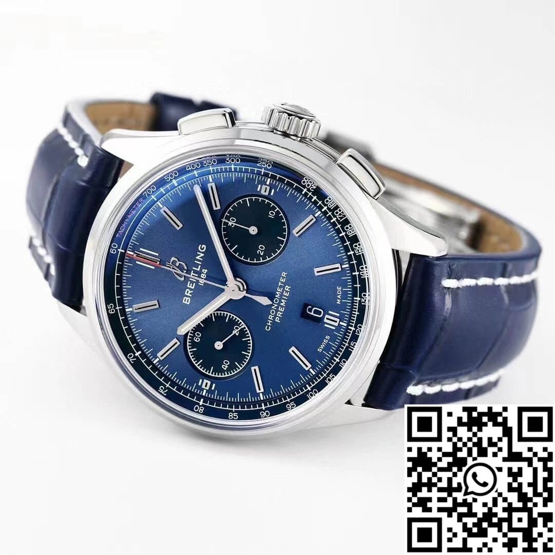 Breitling Premier B01 Chronograph AB0118221C1A1 GF Factory V2 Blue Dial