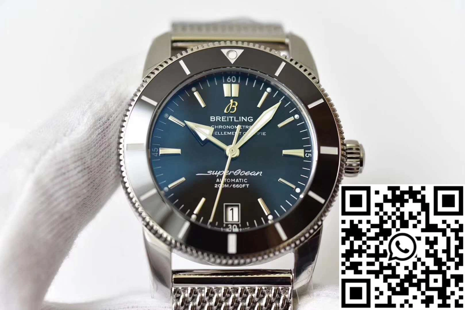 Breitling Superocean Heritage II 42 AB2010121B1A1 GF Factory Blue Dial