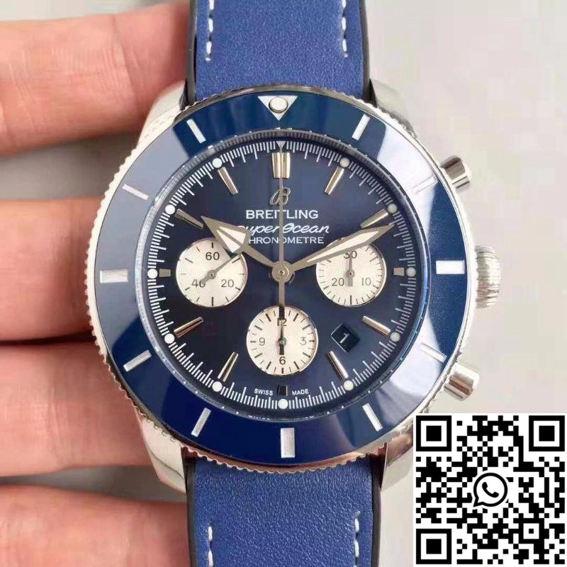 Breitling Superocean Heritage II Chronograph 44 AB0162161C1A1 GF Factory Blue Dial