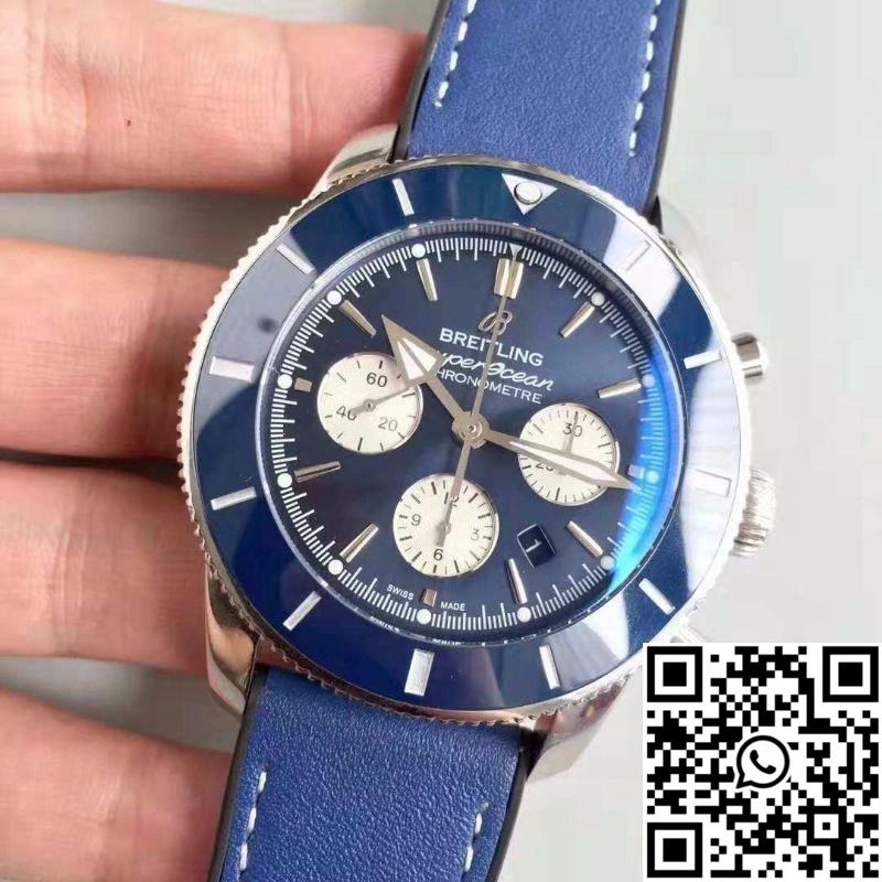 Breitling Superocean Heritage II Chronograph 44 AB0162161C1A1 GF Factory Blue Dial