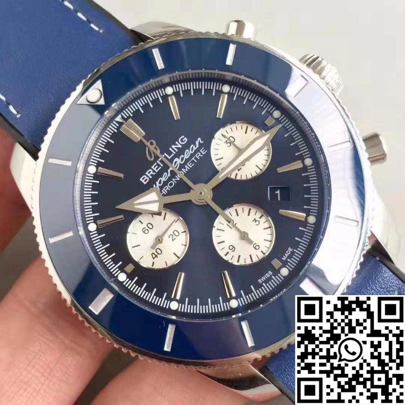 Breitling Superocean Heritage II Chronograph 44 AB0162161C1A1 GF Factory Blue Dial