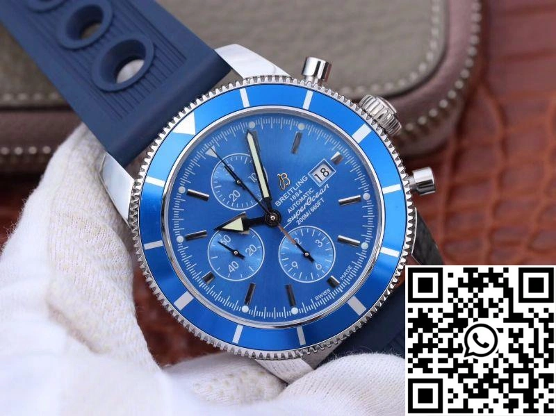 Breitling Superocean Heritage II Chronograph A1331216 OM Factory Blue Dial