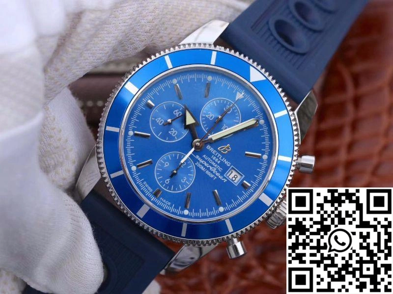 Breitling Superocean Heritage II Chronograph A1331216 OM Factory Blue Dial
