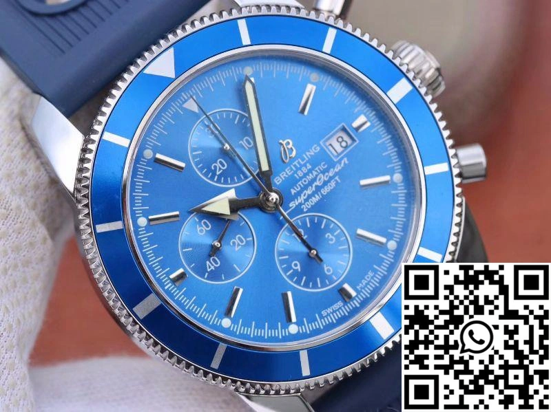 Breitling Superocean Heritage II Chronograph A1331216 OM Factory Blue Dial