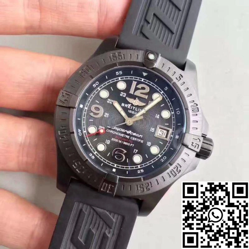Breitling Superocean Steelfish A17390 GF Factory Black Dial