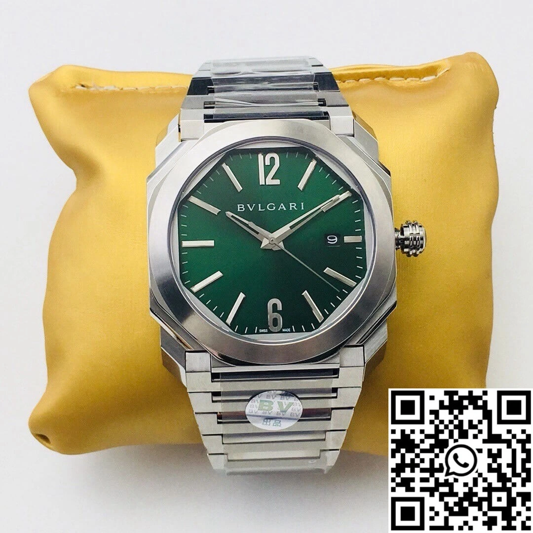 Bvlgari OCTO SOLOTEMPO 101963 BGOP41BGLD BV Factory Green Dial