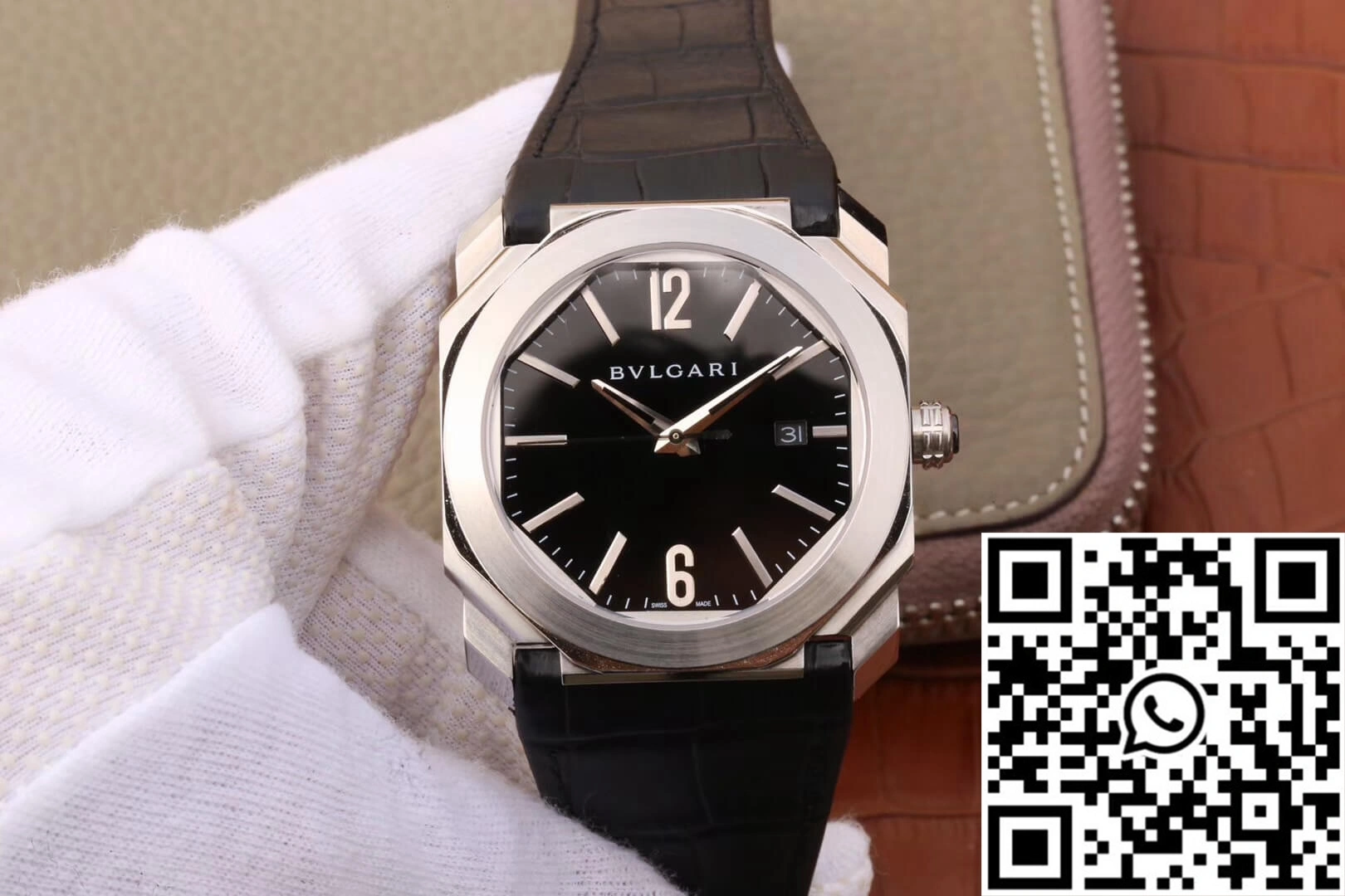 Bvlgari Octo 101964 BGO41BSLD Stainless Steel Bezel