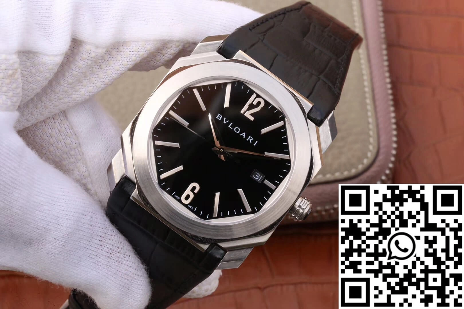 Bvlgari Octo 101964 BGO41BSLD Stainless Steel Bezel