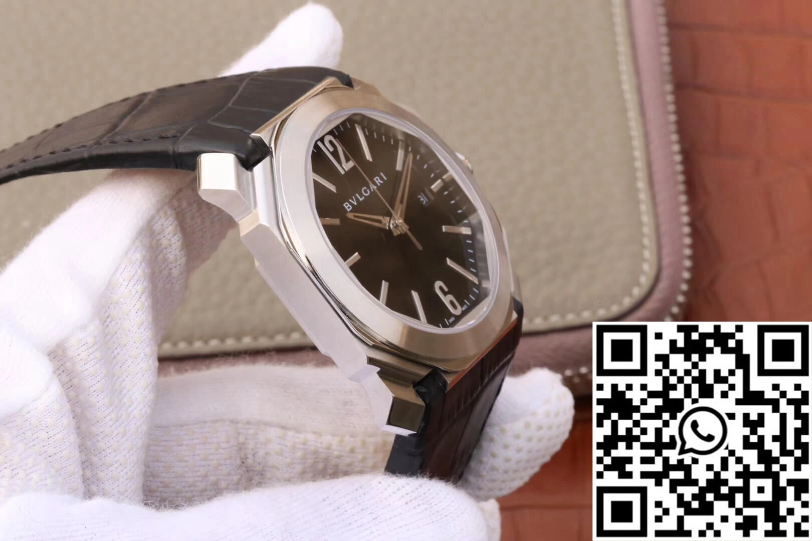 Bvlgari Octo 101964 BGO41BSLD Stainless Steel Bezel