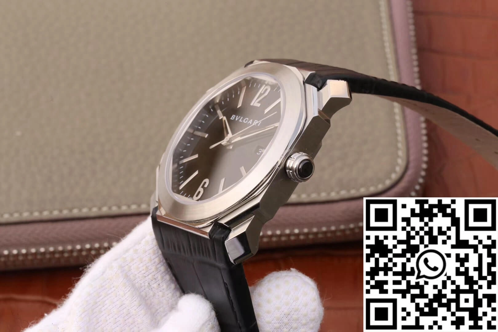 Bvlgari Octo 101964 BGO41BSLD Stainless Steel Bezel