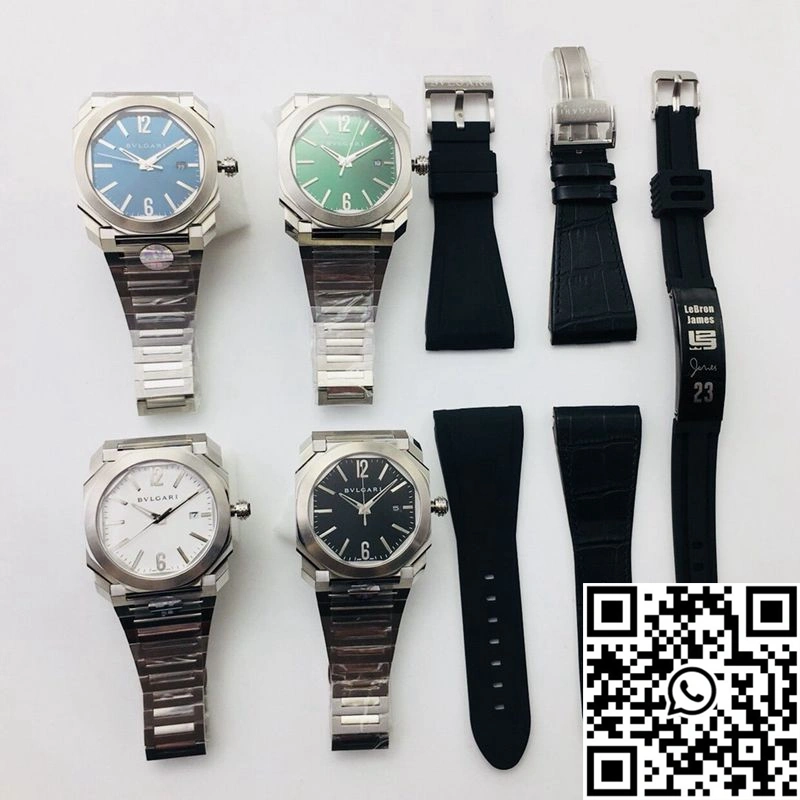 Bvlgari Octo 102105 BGO38C3SSD BV Factory Blue Dial