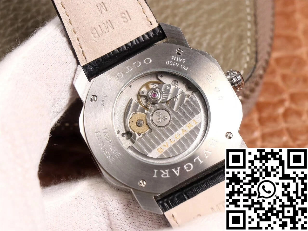 Bvlgari Octo 102429 BV Factory Light Blue Dial