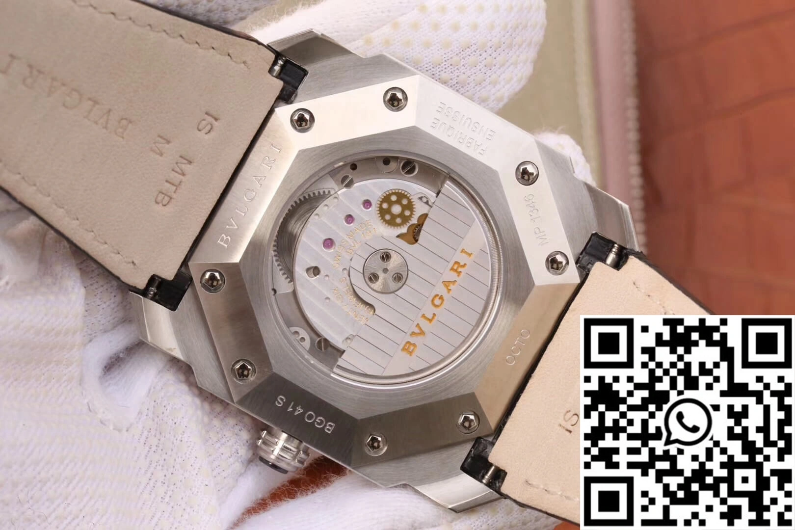Bvlgari Octo 102779 OC41C6SLD White Dial