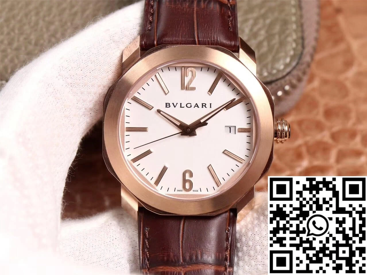 Bvlgari Octo BV Factory White Dial