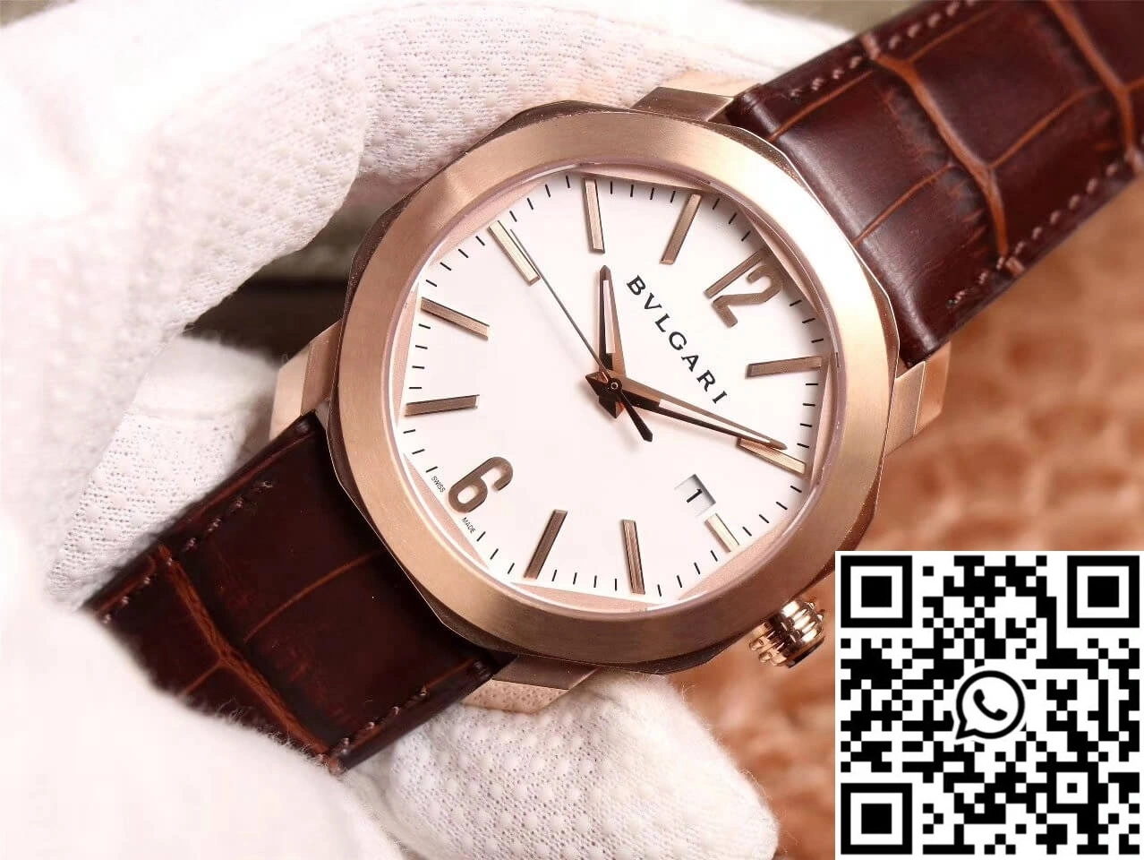 Bvlgari Octo BV Factory White Dial
