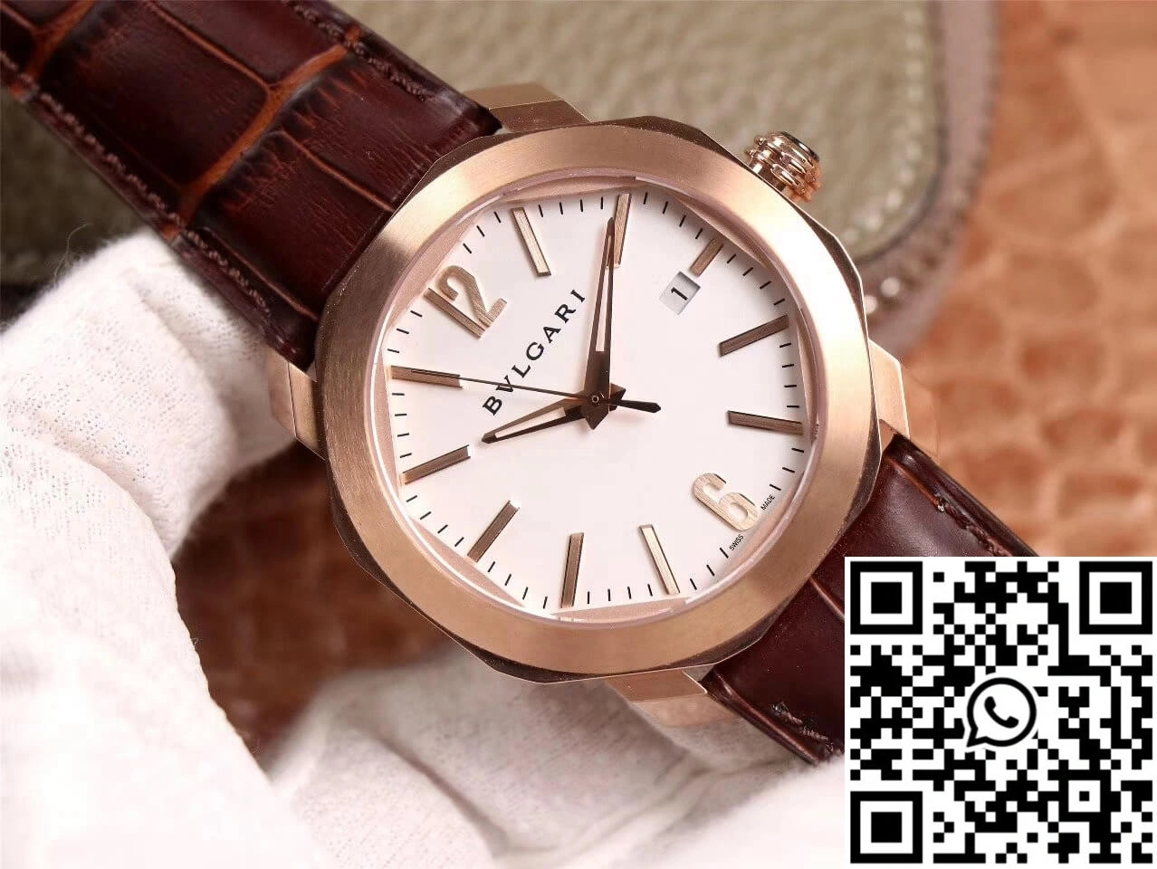 Bvlgari Octo BV Factory White Dial