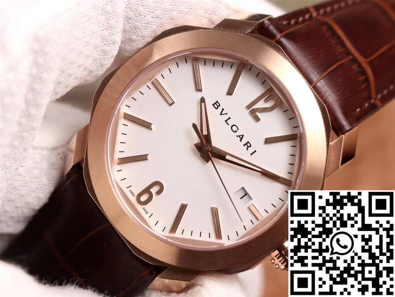 Bvlgari Octo BV Factory White Dial
