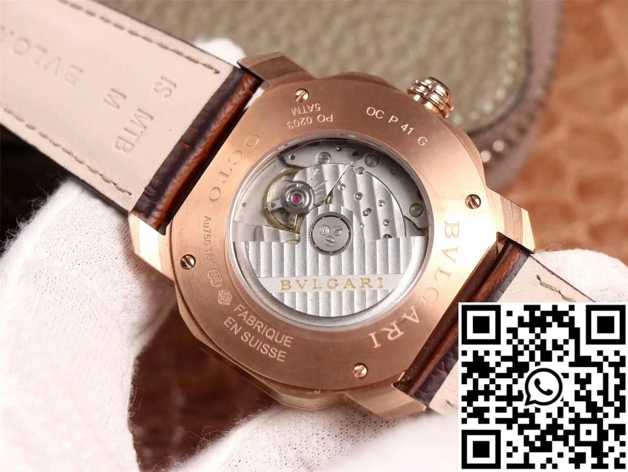 Bvlgari Octo BV Factory White Dial