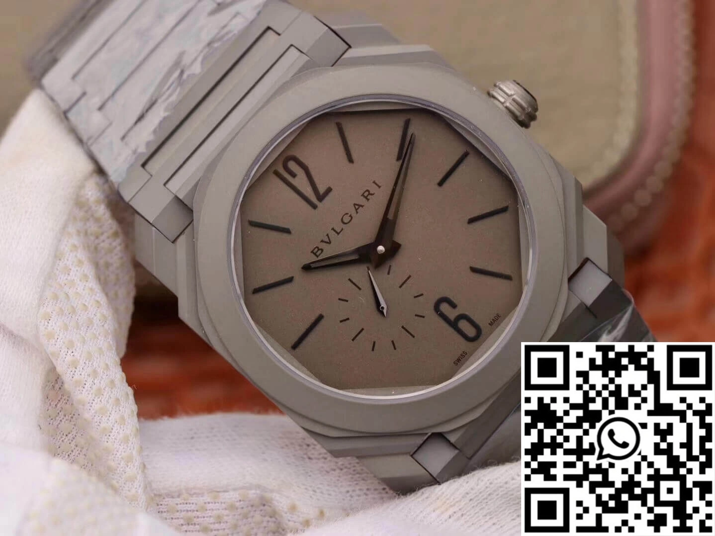 Bvlgari Octo Finissimo 102713 BV Factory Grey Dial
