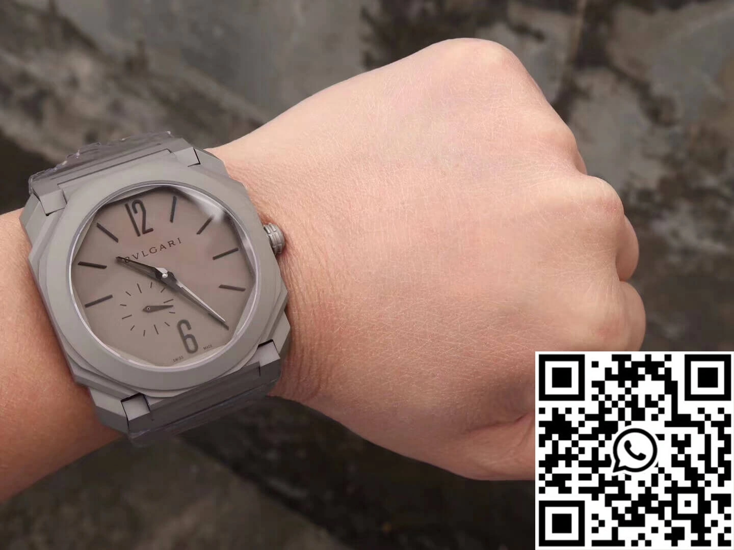 Bvlgari Octo Finissimo 102713 BV Factory Grey Dial