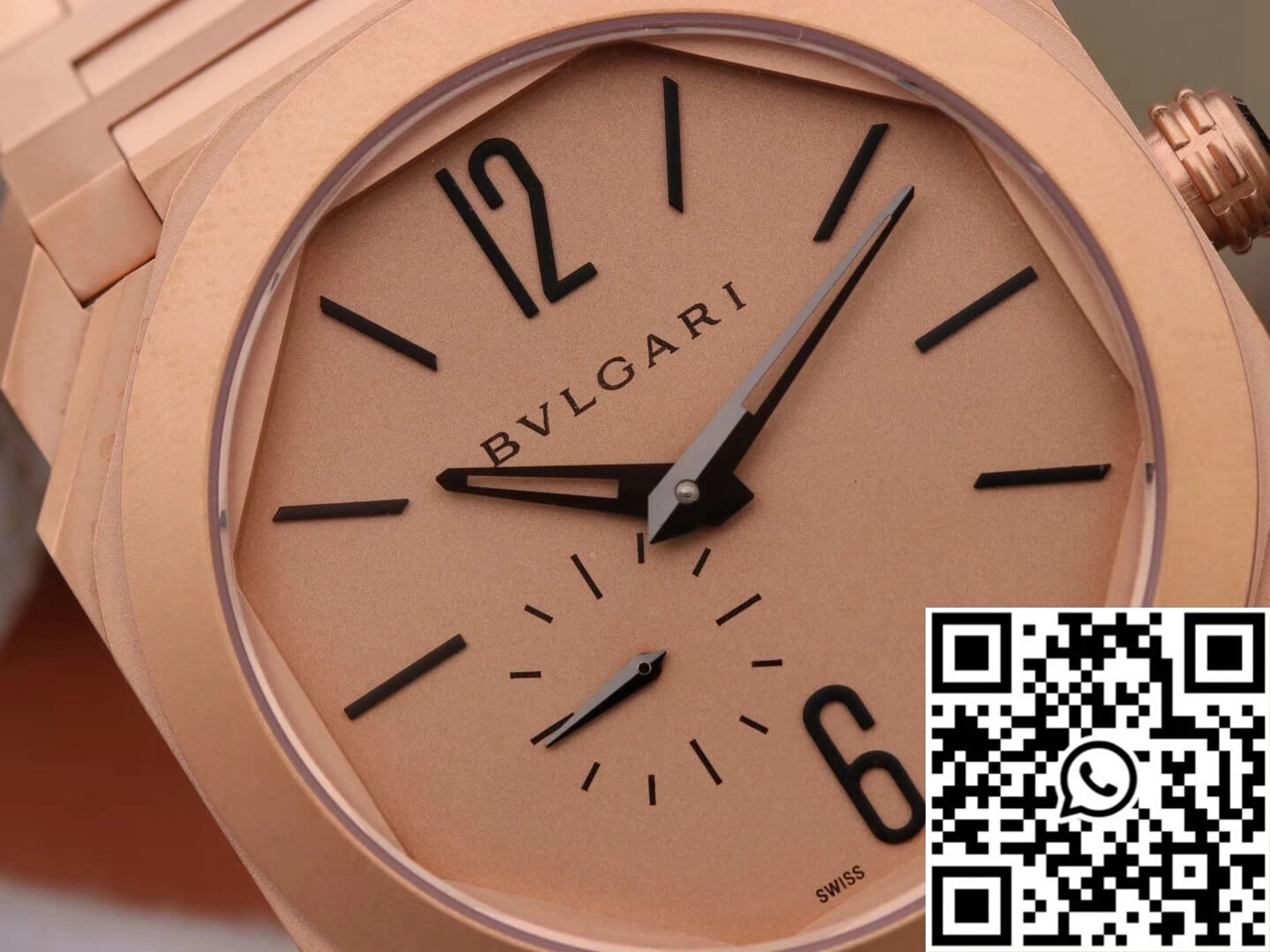 Bvlgari Octo Finissimo 102912 BV Factory Rose Gold Dial