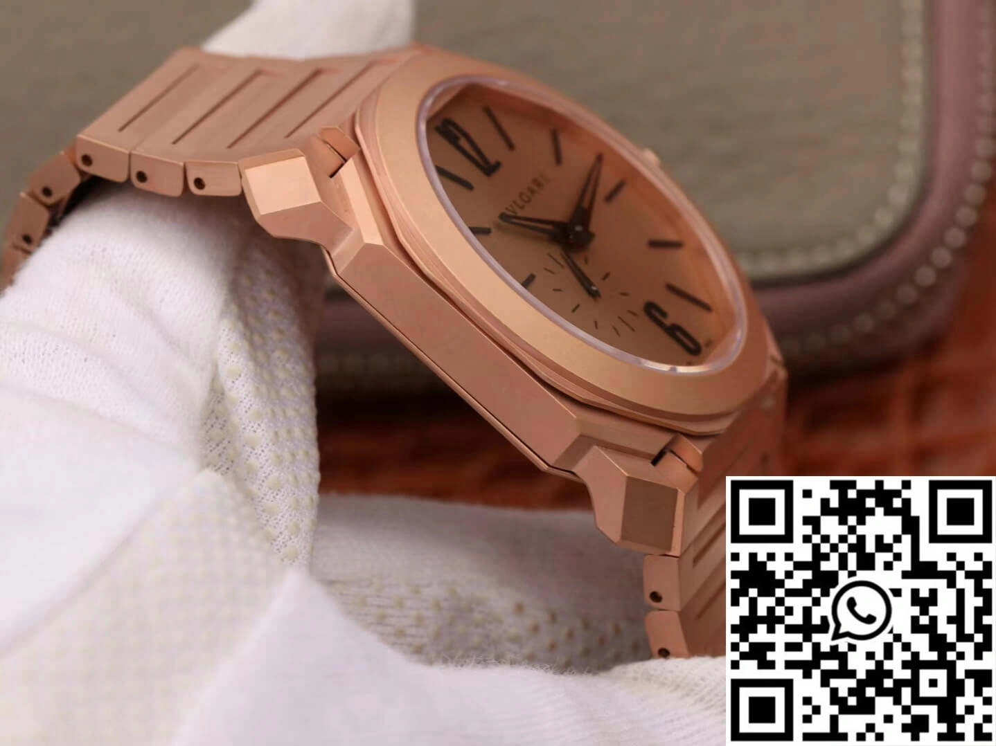 Bvlgari Octo Finissimo 102912 BV Factory Rose Gold Dial