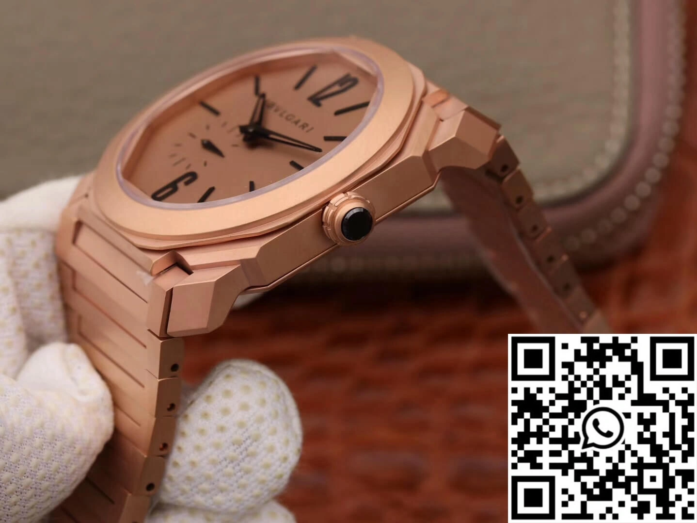 Bvlgari Octo Finissimo 102912 BV Factory Rose Gold Dial