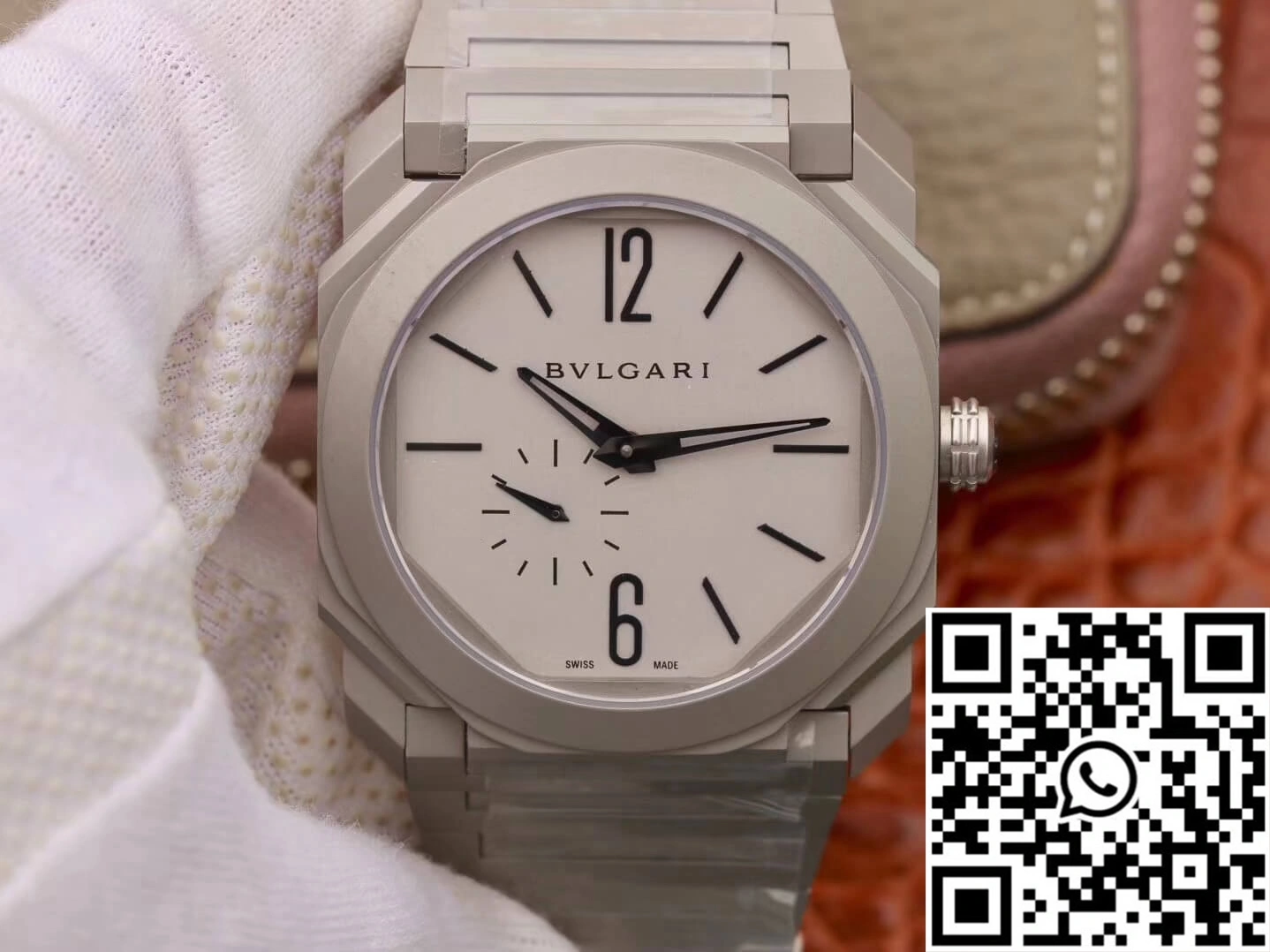 Bvlgari Octo Finissimo 103011 BV Factory White Dial