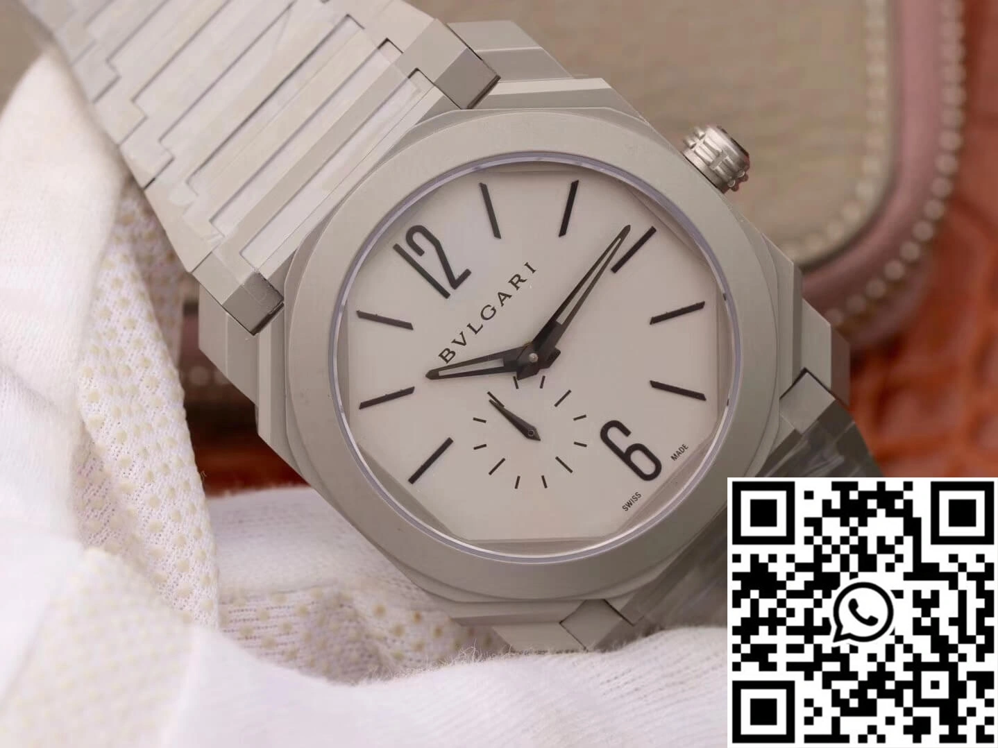 Bvlgari Octo Finissimo 103011 BV Factory White Dial