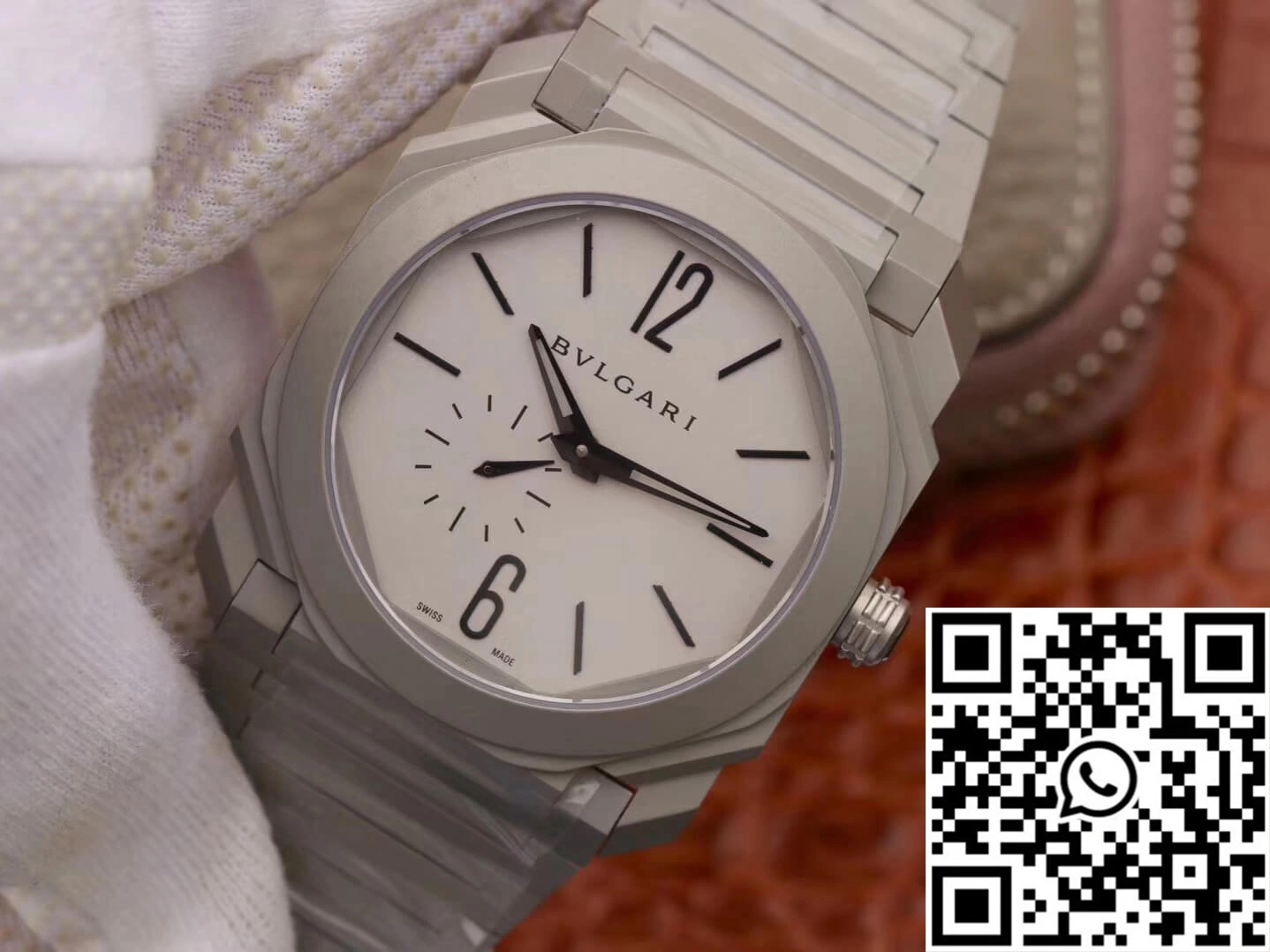 Bvlgari Octo Finissimo 103011 BV Factory White Dial