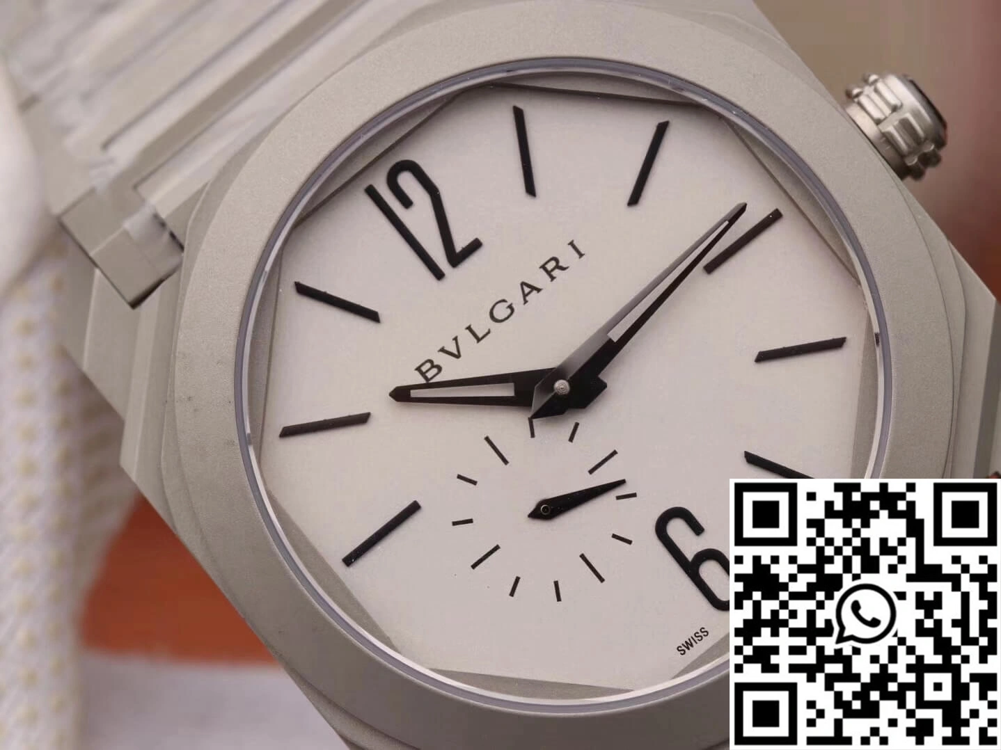 Bvlgari Octo Finissimo 103011 BV Factory White Dial