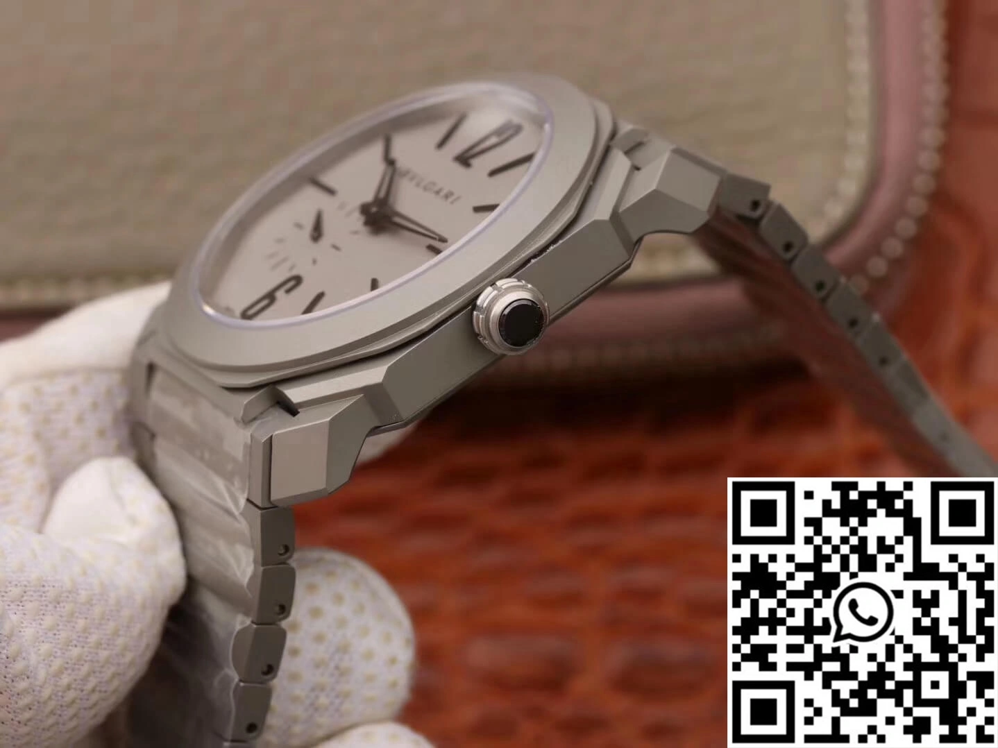 Bvlgari Octo Finissimo 103011 BV Factory White Dial