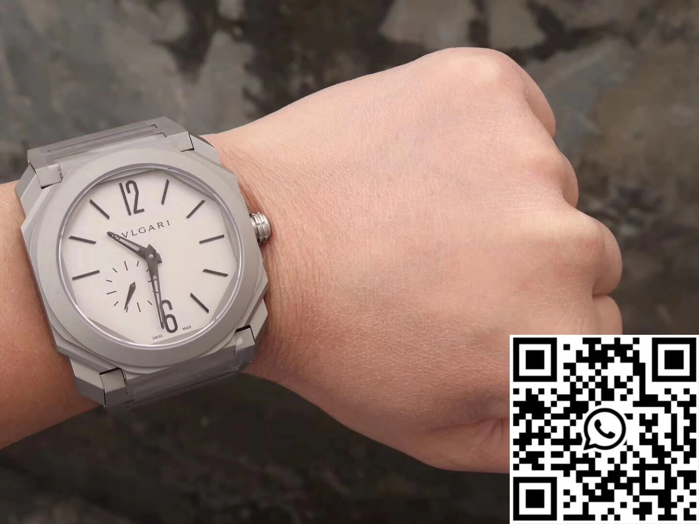 Bvlgari Octo Finissimo 103011 BV Factory White Dial