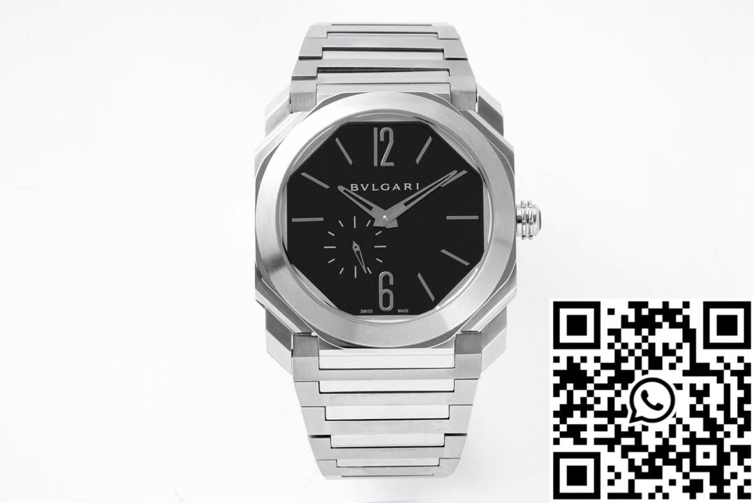 Bvlgari Octo Finissimo 103297 BV Factory Black Dial