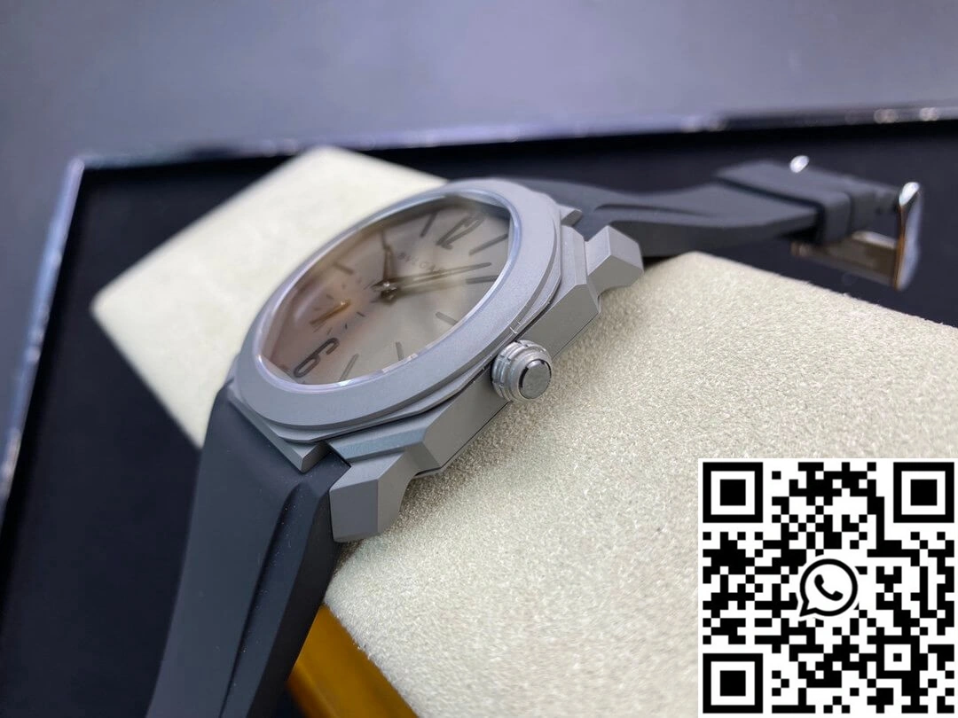 Bvlgari Octo Finissimo BV Factory V2 Rubber Strap