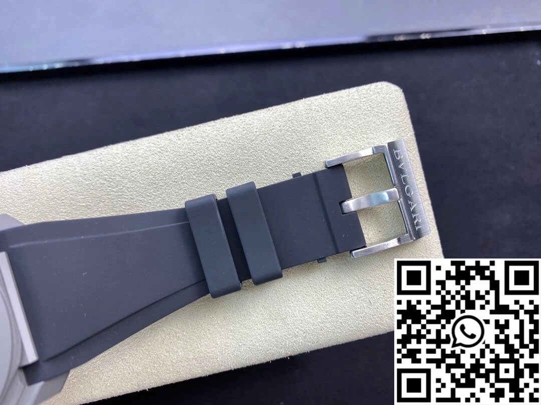 Bvlgari Octo Finissimo BV Factory V2 Rubber Strap