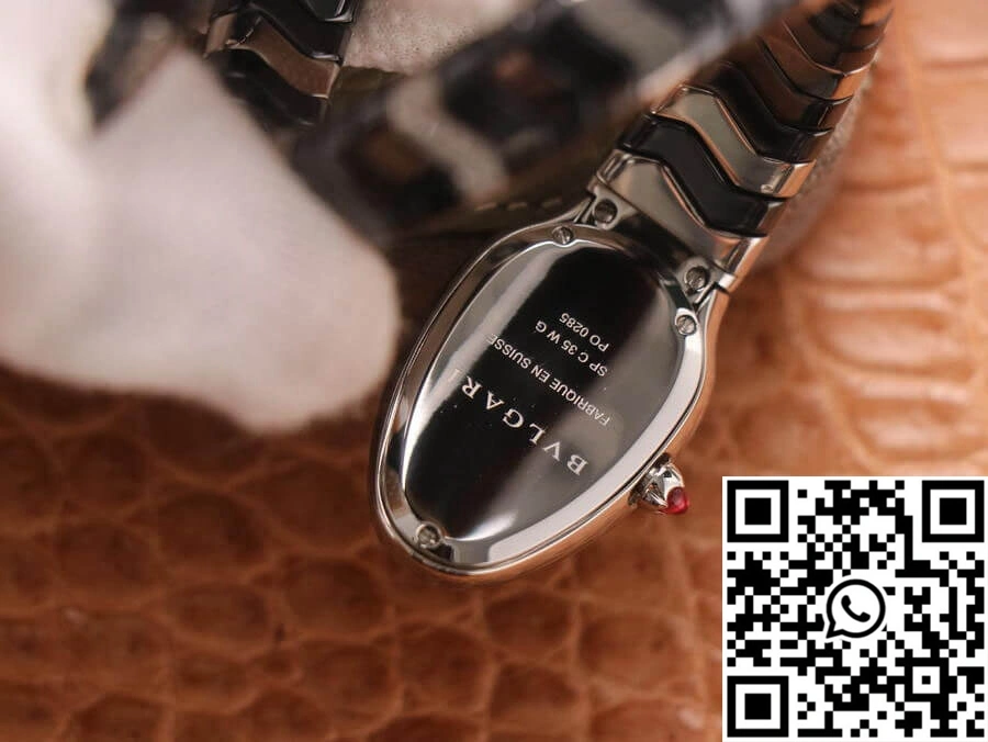 Bvlgari Serpenti 102129 BV Factory Black Dial