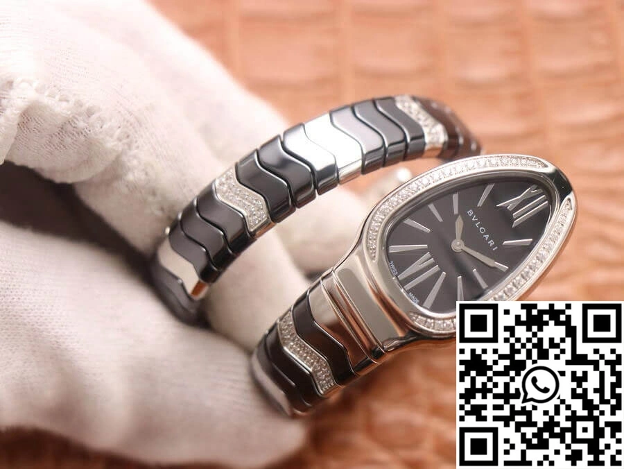 Bvlgari Serpenti 102129 BV Factory Black Dial