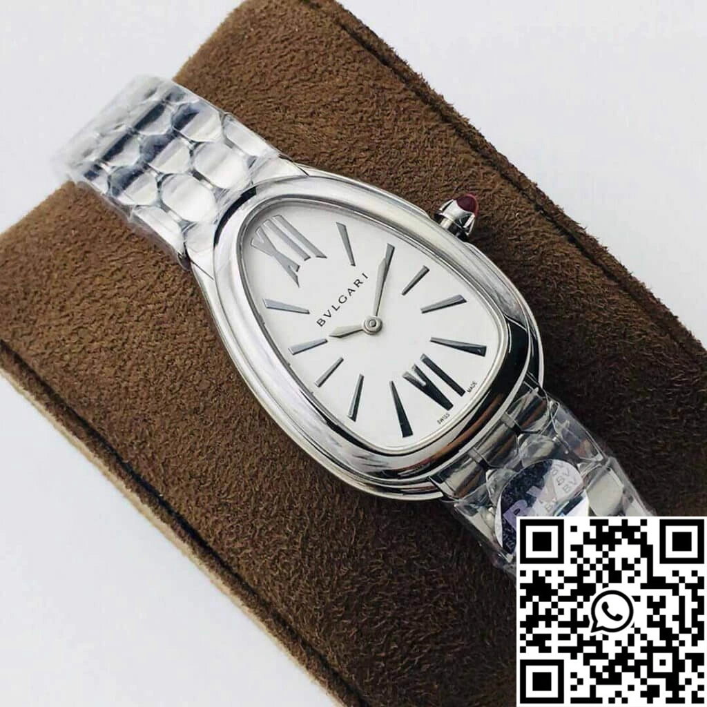 Bvlgari Serpenti 103141 BV Factory Silver White Dial