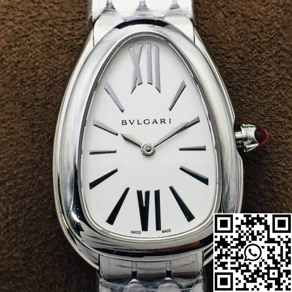 Bvlgari Serpenti 103141 BV Factory Silver White Dial