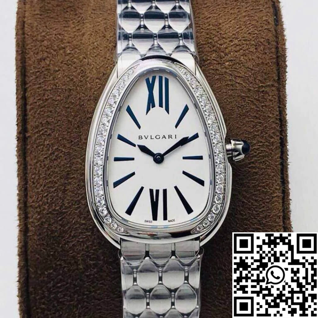 Bvlgari Serpenti 103148 BV Factory Diamond White Dial