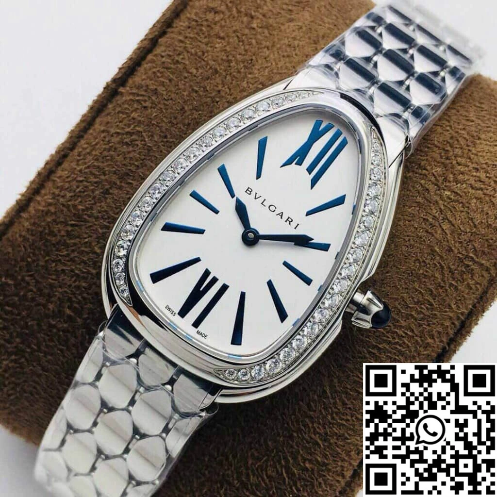 Bvlgari Serpenti 103148 BV Factory Diamond White Dial
