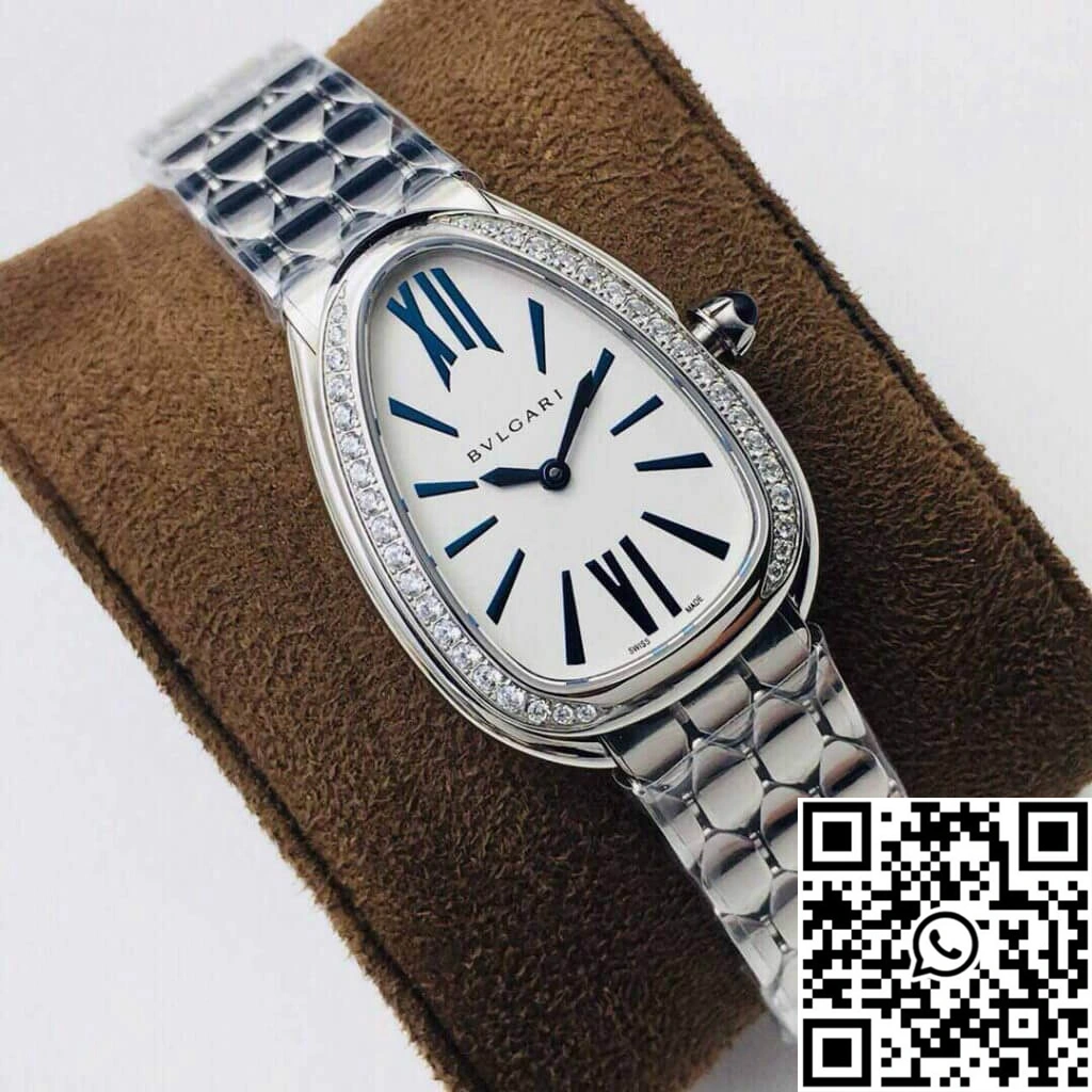 Bvlgari Serpenti 103148 BV Factory Diamond White Dial