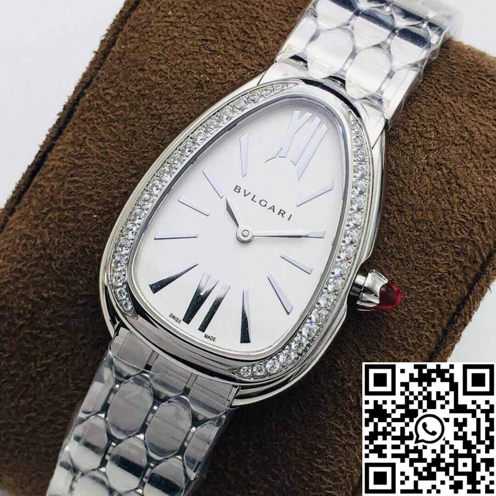Bvlgari Serpenti 103361 BV Factory Silver White Dial