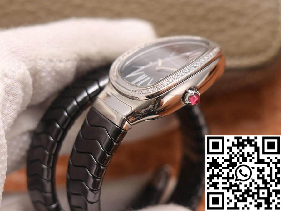 Bvlgari Serpenti BV Factory Black Dial