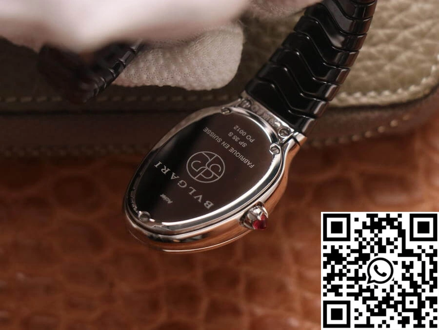 Bvlgari Serpenti BV Factory Black Dial