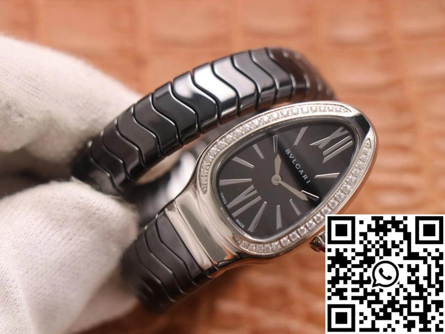 Bvlgari Serpenti BV Factory Black Dial